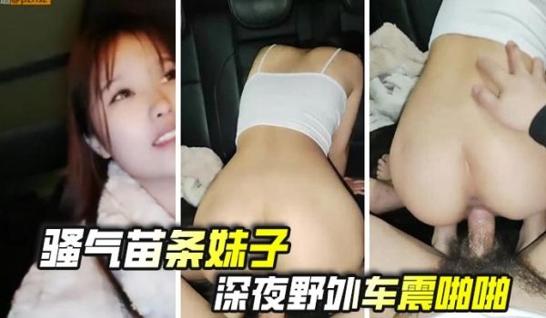 骚气苗条妹子深夜野外车震啪啪